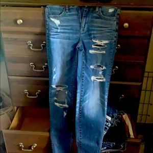 American eagle blue jeans